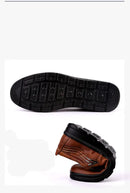 Sapato Casual Masculino de Couro - Retro Comfort