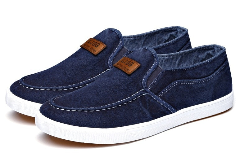 Sapato Casual Mocassim Masculino - Denim Lux